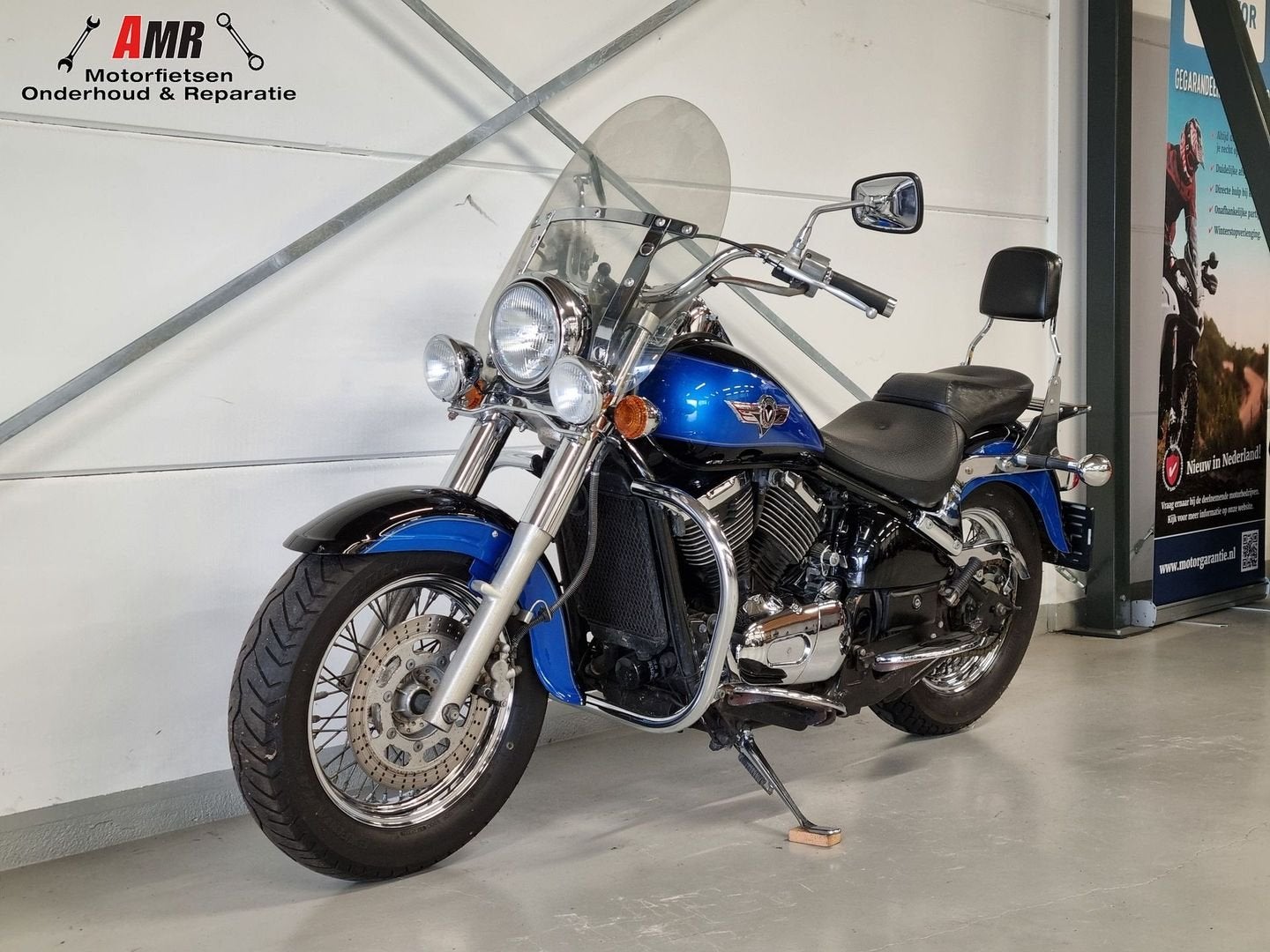 KAWASAKI VN 800 CLASSIC (bj 2000), Motoren, 2 cilinders, 805 cc, Bedrijf, Onbekend