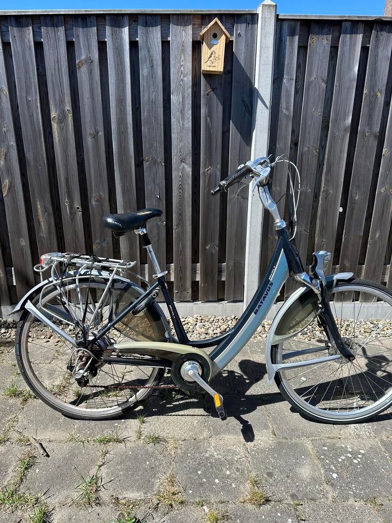 Elektrische Batavus opknap fiets te koop, Fietsen en Brommers, Elektrische fietsen, Ophalen, Gebruikt, Minder dan 30 km per accu