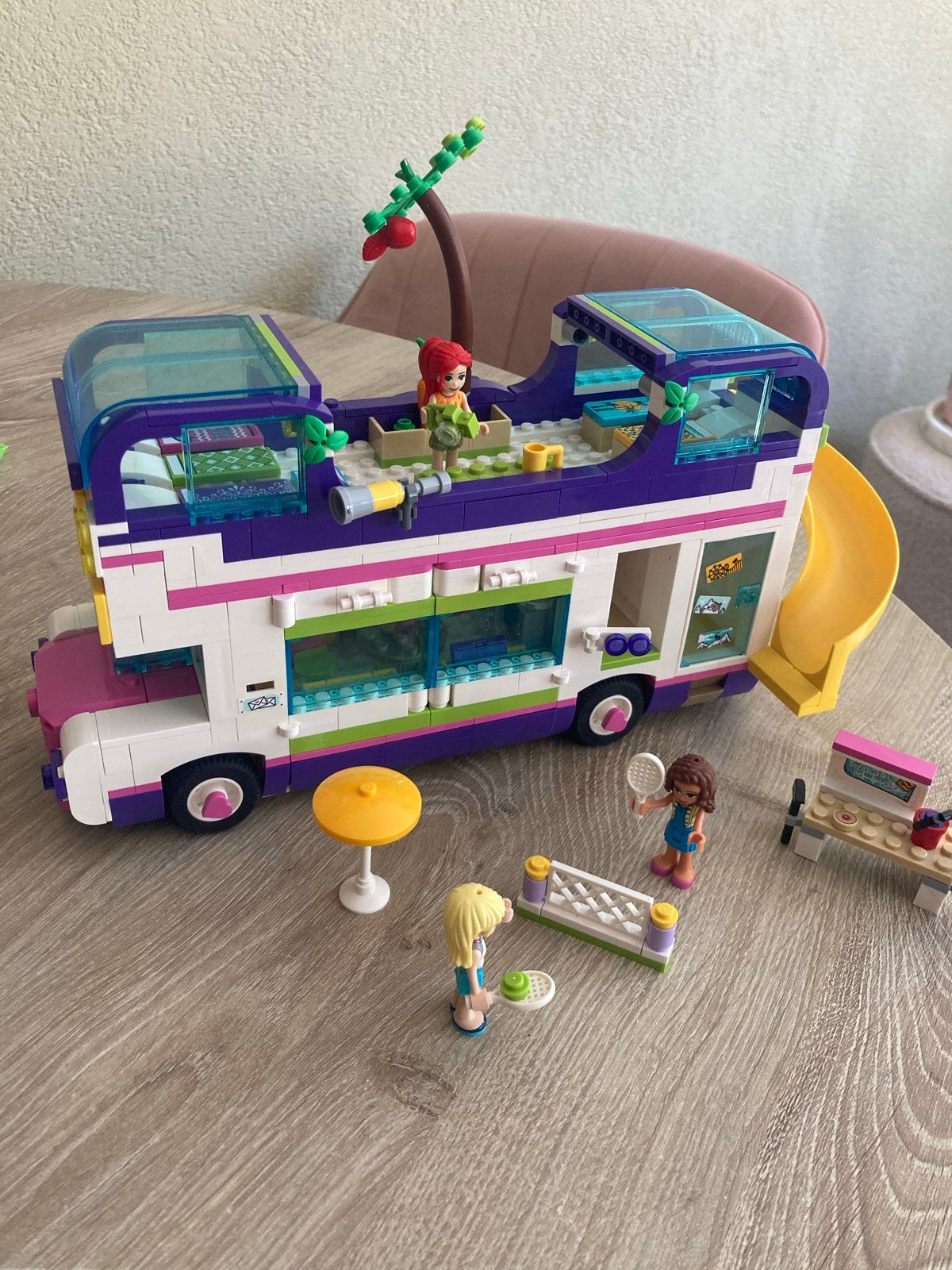 LEGO Friends 41395 Vriendschapsbus - Complete set, Ophalen, Lego, Friends, Zo goed als nieuw