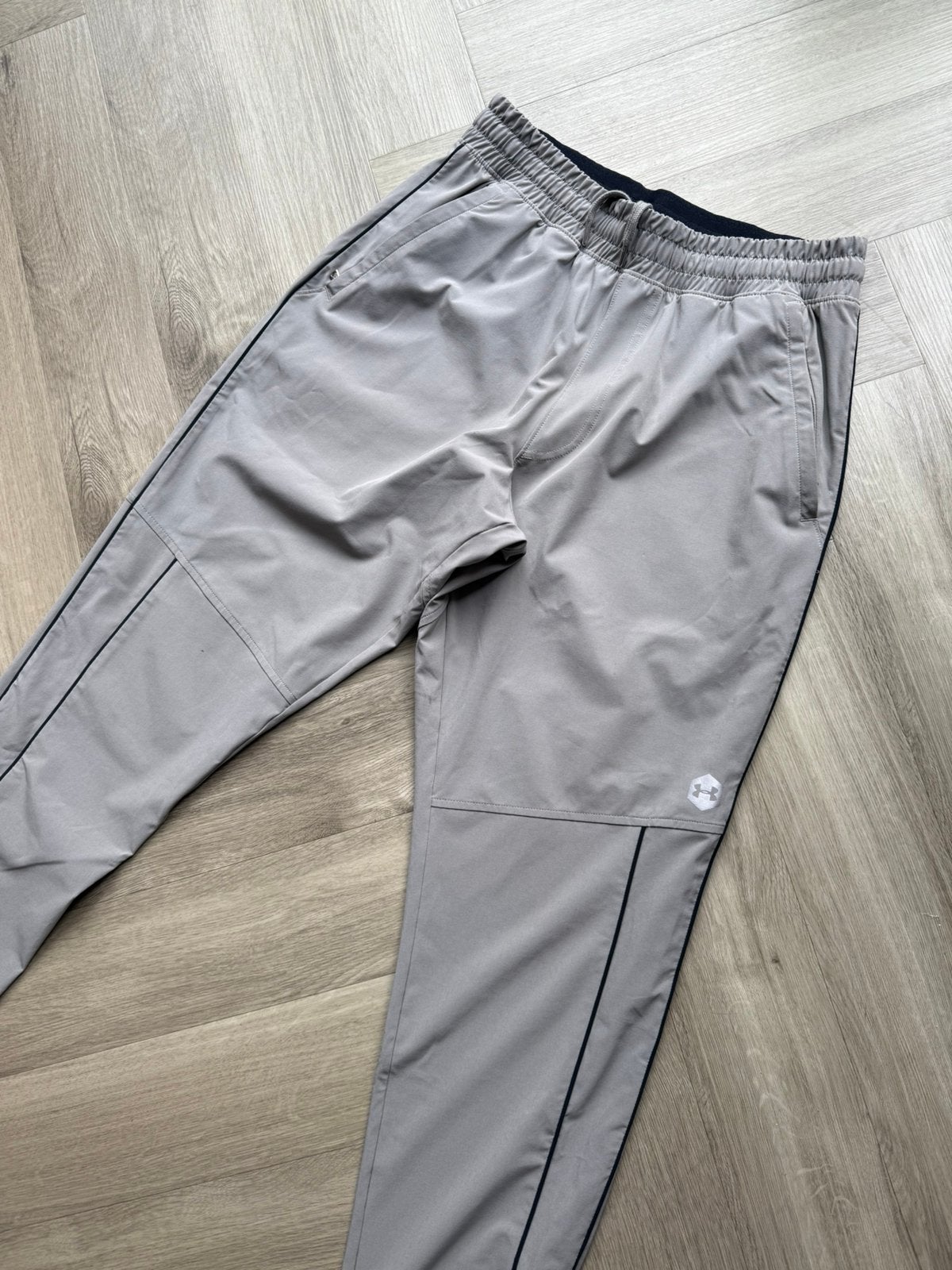 Under Armour storm trainingsbroek grey M, Ophalen of Verzenden, Grijs, Algemeen