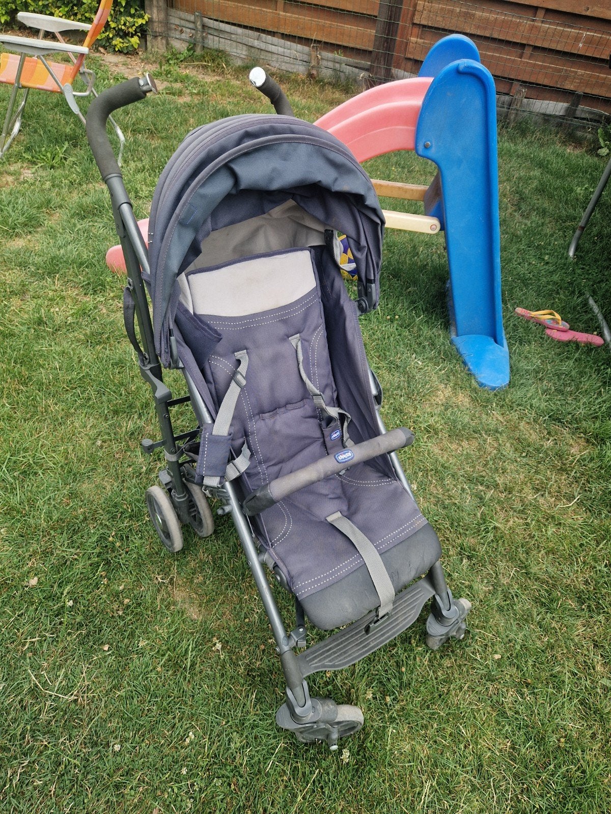 Chicco liteway, Kinderen en Baby's, Buggy's, Ophalen, Gebruikt, Zonnekap