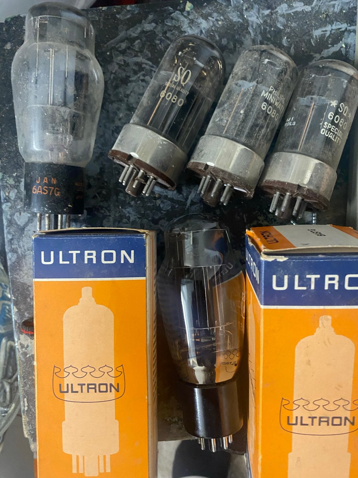 Diverse vacuümbuizen: 6080, 6AS7G, Ophalen of Verzenden, Buis of Buizen