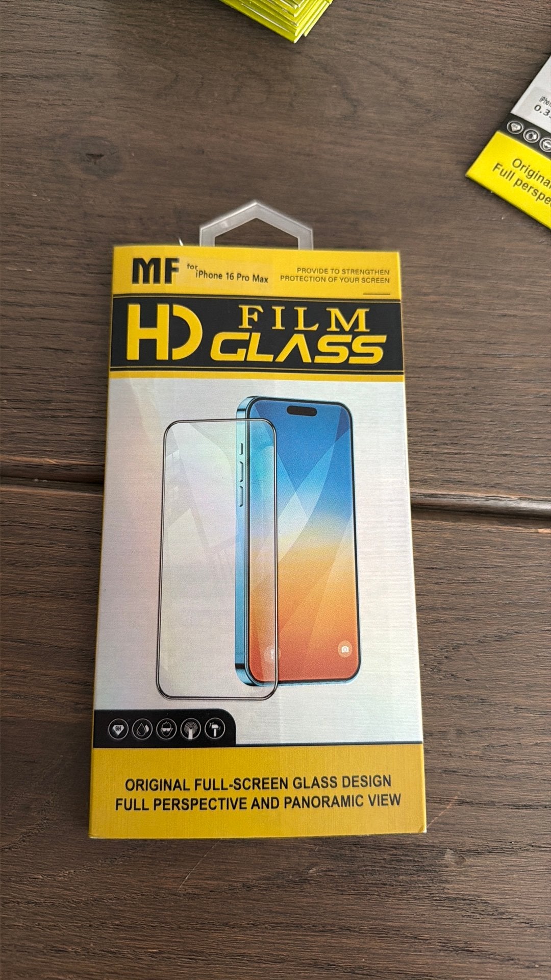 Glasplaatje iPhone 16 pro max, Ophalen of Verzenden, Nieuw