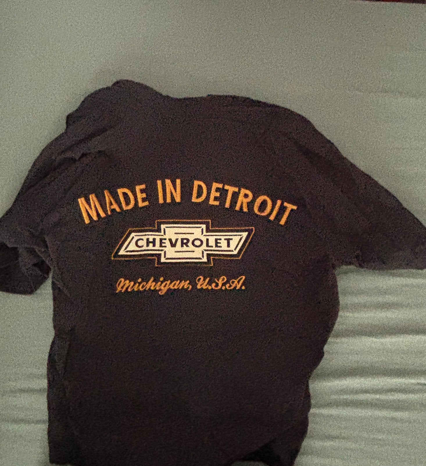 Vintage Chevrolet overhemd, Kleding | Heren, Ophalen of Verzenden, Zo goed als nieuw, Overige maten, Zwart