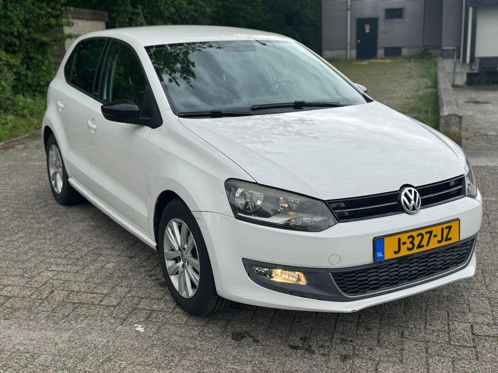 Volkswagen Polo 1.2-12V Style PDC/CRUISE/STOELVERW., Auto's, Volkswagen, Voorwielaandrijving, Euro 5, 1198 cc, Wit