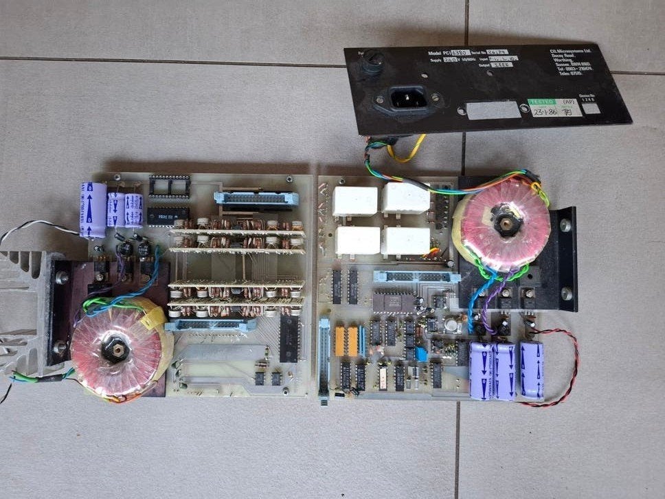 Elektronische printplaat met transformator, Hobby en Vrije tijd, Ophalen of Verzenden, Gebruikt