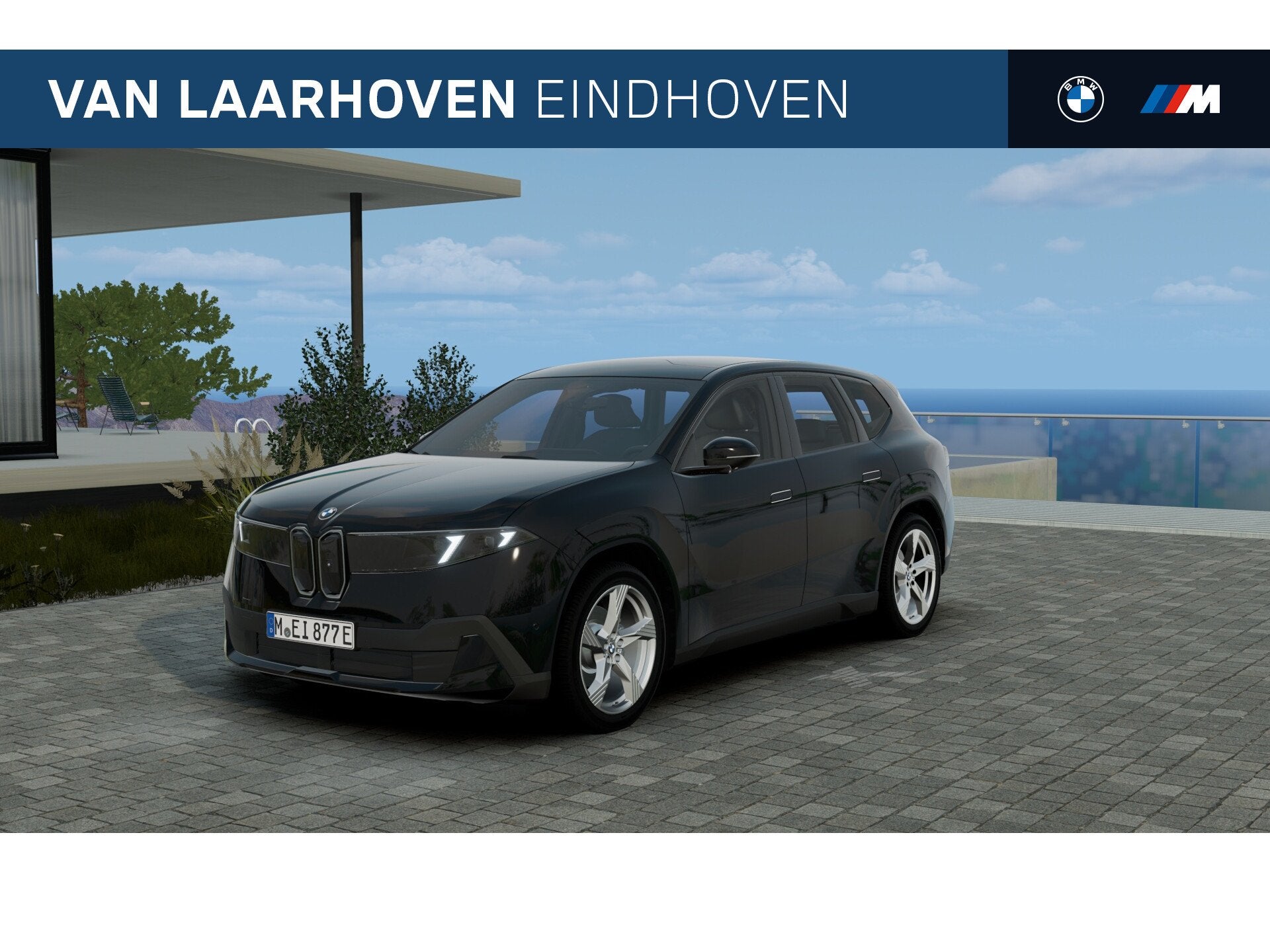 BMW iX3 40 eDrive M Sport / Driving Assistant Plus / Stoelve, Automaat, Achterwielaandrijving, Zwart, Leder