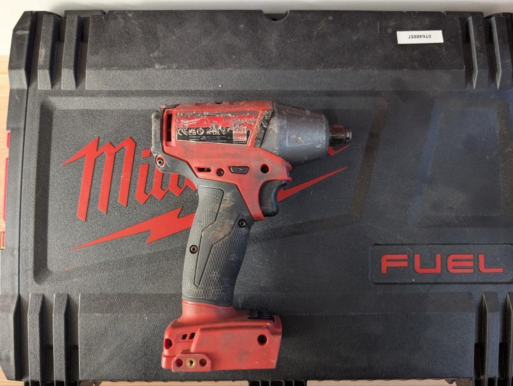 Milwaukee FUEL M18 Slagmoersleutel ONEIWF12-0 met Koffer, Ophalen of Verzenden, Gebruikt, 600 watt of meer, Overige typen