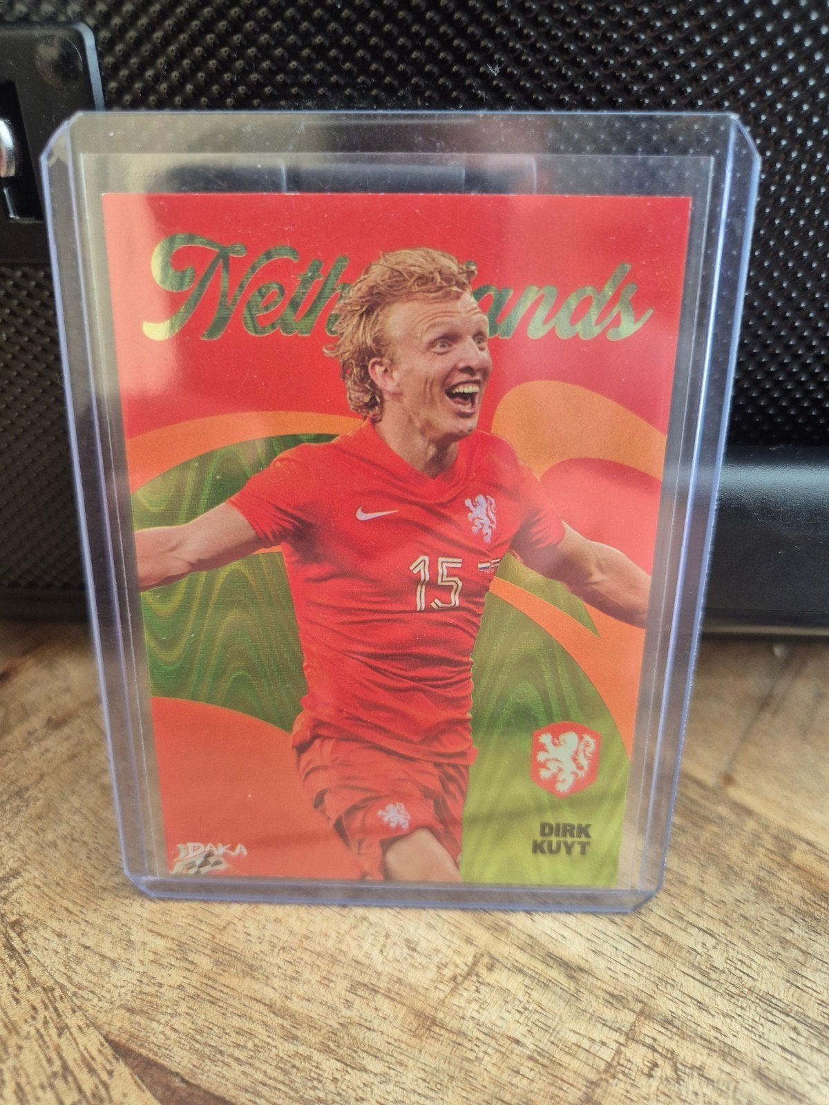 Dirk Kuyt Spelerskaart - Nederland 01/05, Verzamelen, Ophalen, Zo goed als nieuw, Overige binnenlandse clubs, Spelerskaart
