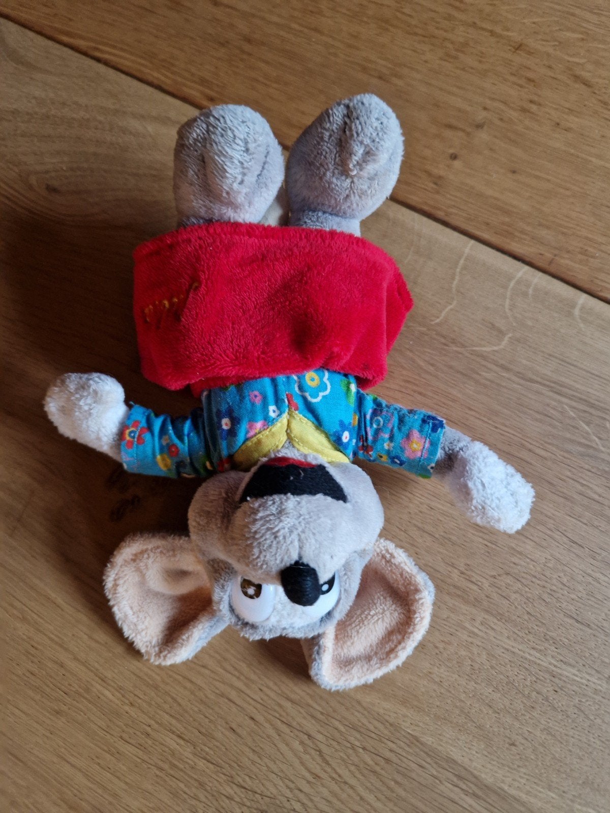 Pluche Julia Muis Knuffel 20 cm - Juliatoren, Muis, Overige merken, Overige karakters, Grijs