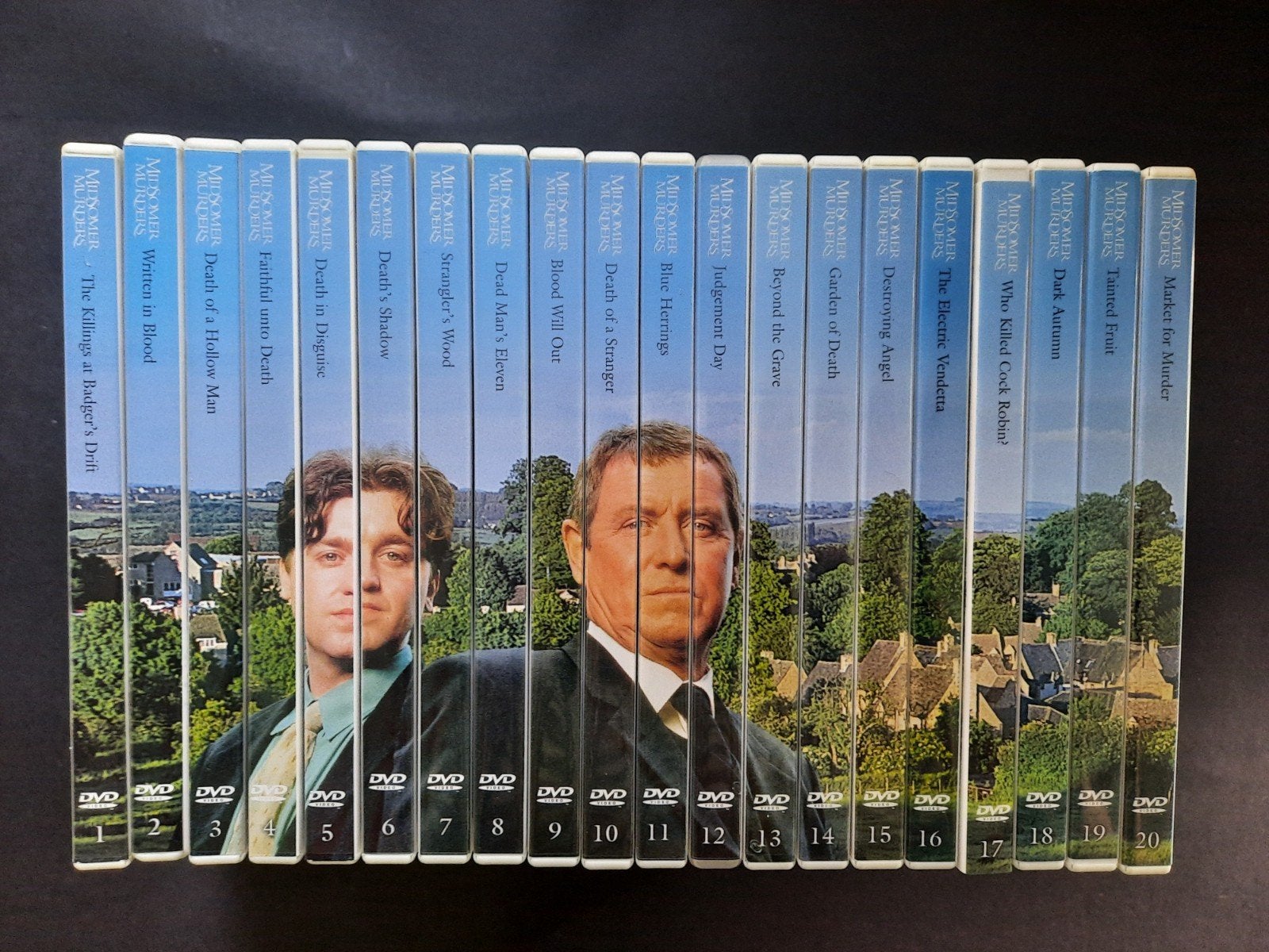 20 x dvd  Midsomer Murders   1 tm 20, Engels, Misdaad, Nederlands, Ophalen of Verzenden