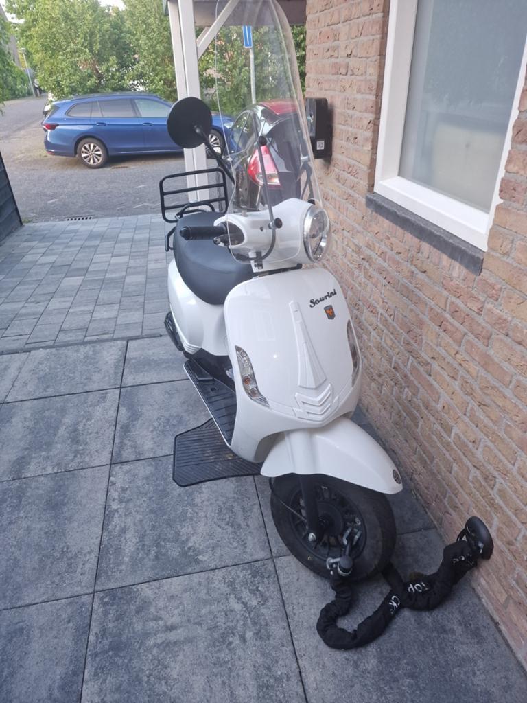 La Souris Scooter, Ophalen, Gebruikt