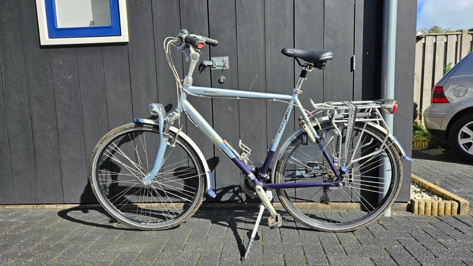 Nette Gazelle herenfiets, 24 versnellingen, framemaat 61, 61 tot 65 cm, Ophalen, Gebruikt, Gazelle