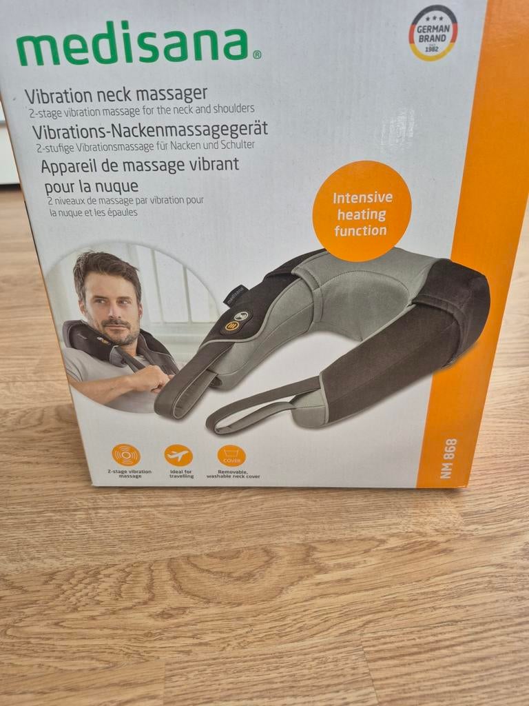 Medisana Vibratie Nekmassageapparaat met Warmtefunctie, Ophalen of Verzenden