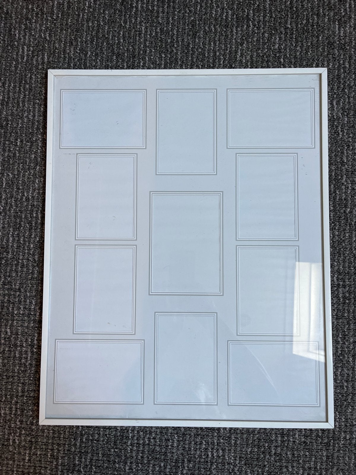 Witte fotolijst 40x50 cm, Ophalen, Collagelijst, Zo goed als nieuw, Wit
