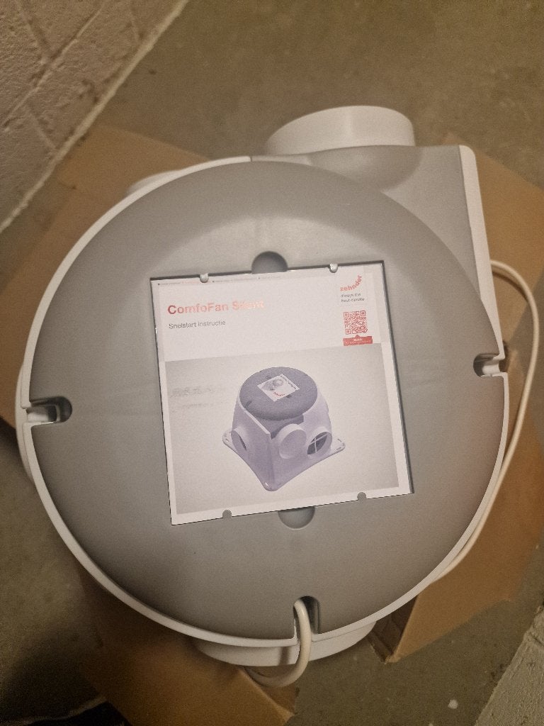 Zehnder comfofan silent ventilatiebox, Ophalen of Verzenden, Nieuw