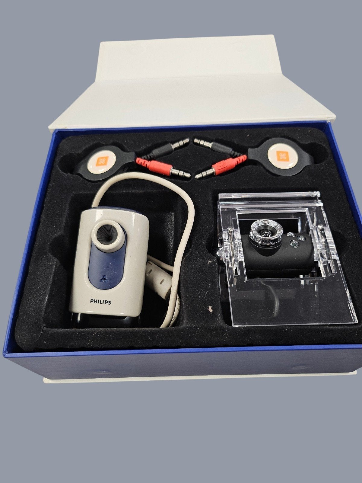 Philips ClipCam CC-5022 Webcam met Microfoon, Computers en Software, Webcams, Ophalen, Zoomfunctie, Info@philips.com, Zo goed als nieuw