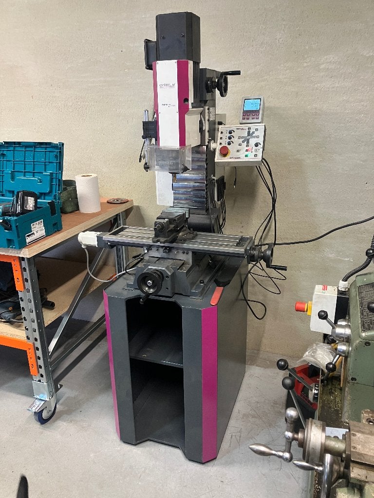 MH 25 SV Optimum Freesbank met toebehoren, Gebruikt, Overige soorten, Ophalen of Verzenden, Optimum