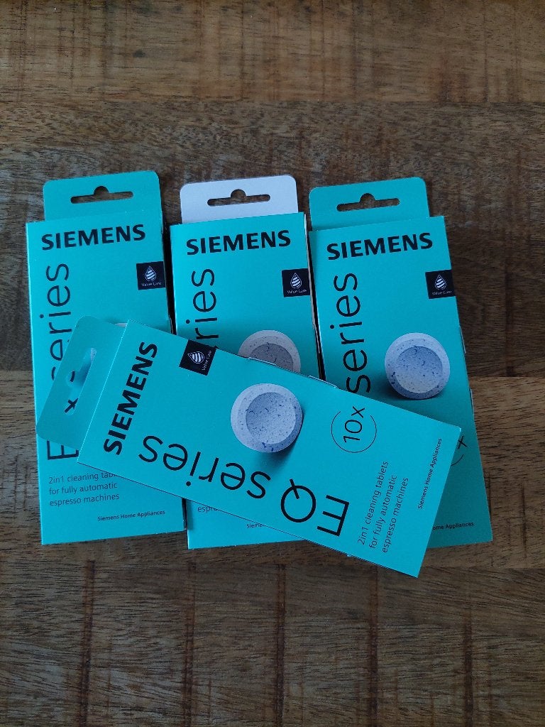 Siemens EQ. series reinigingstabletten (4x10 stuks), Witgoed en Apparatuur, Reiniging en onderhoud, Nieuw, Ophalen of Verzenden