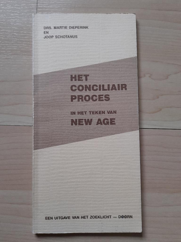 HET CONCILIAIR PROCES IN HET TEKEN VAN NEW AGE Drs Dieperink, Ophalen of Verzenden, Gelezen