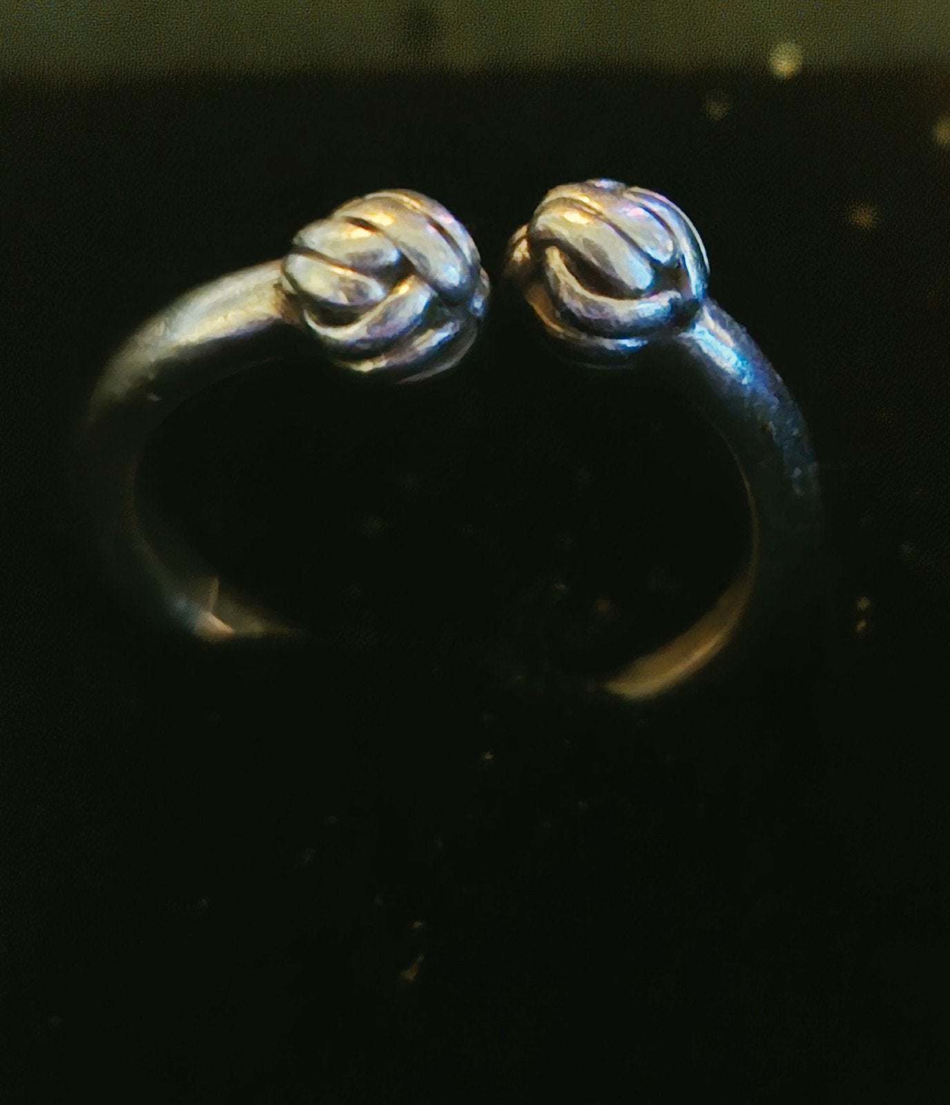 Buddha to buddha ring katja  verstelbaar orgineel, Ophalen of Verzenden, Zo goed als nieuw, 17 tot 18, Dame of Heer