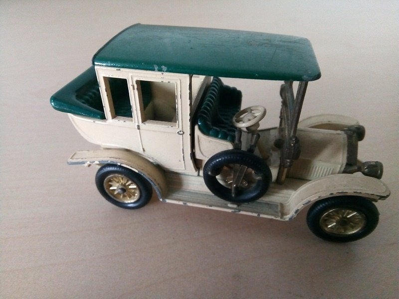 Matchbox models of Yesterday 1910 Benz Limousine, Ophalen of Verzenden, Gebruikt, Auto, Matchbox