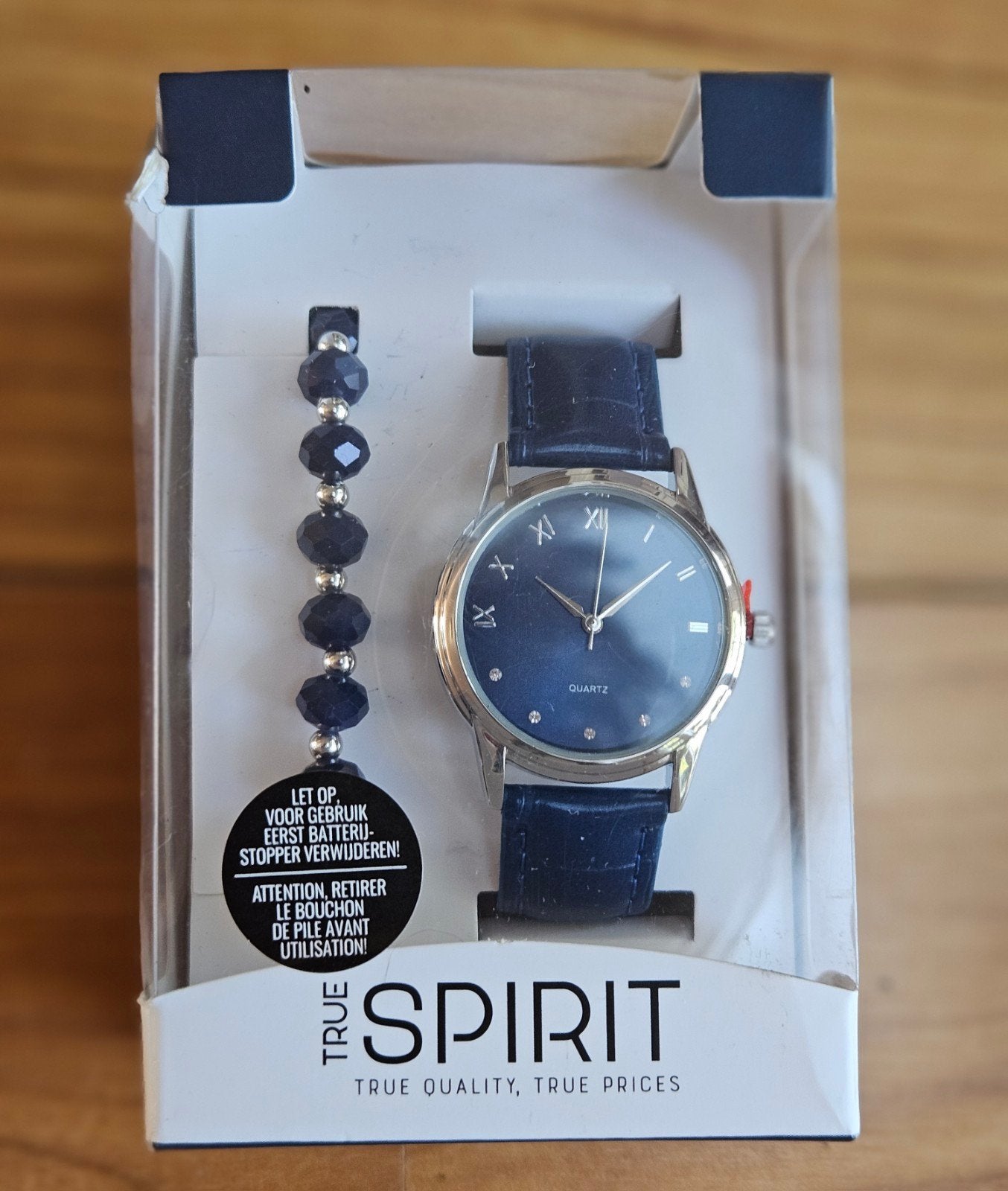 True Spirit Horloge met Armband - Nieuw in Verpakking, Overige merken, Staal, Polshorloge, Nieuw