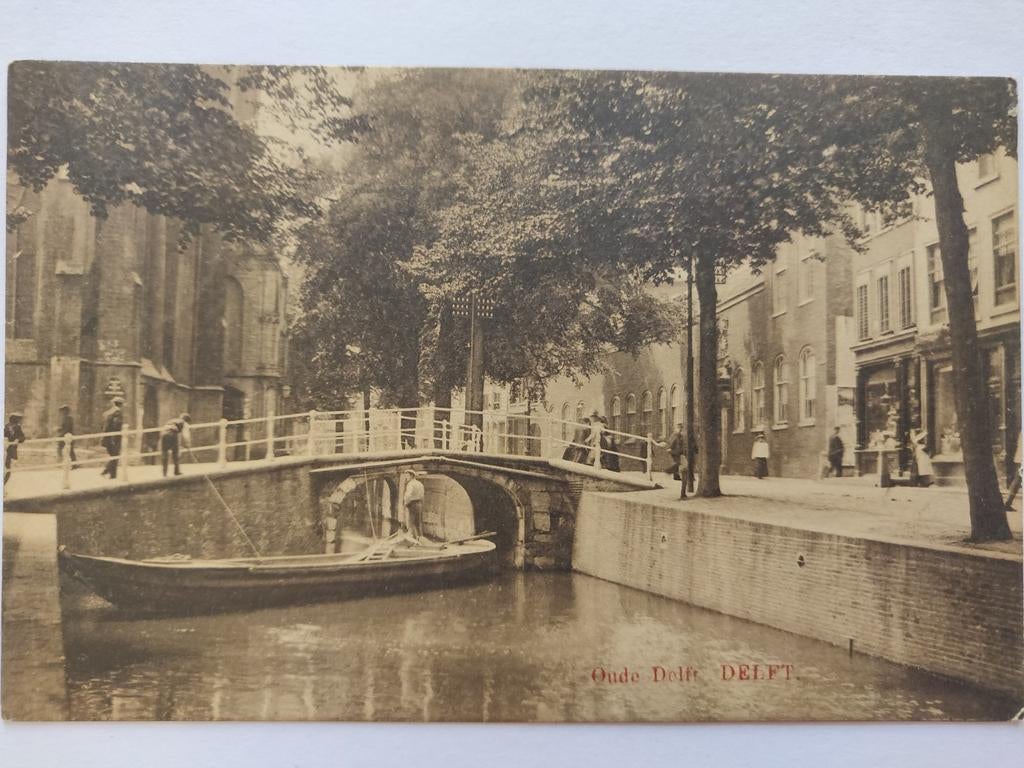 X1282 Delft 1910, Ophalen of Verzenden, Voor 1920, Zuid-Holland