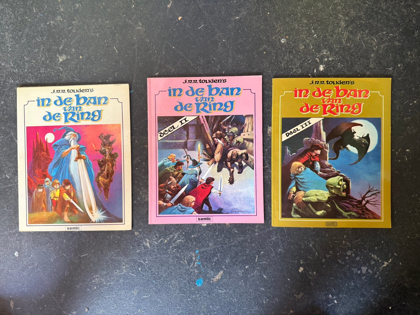 In de Ban van de Ring - Deel 1, 2 en 3 (Semic Press), Boeken, Ophalen, Gelezen