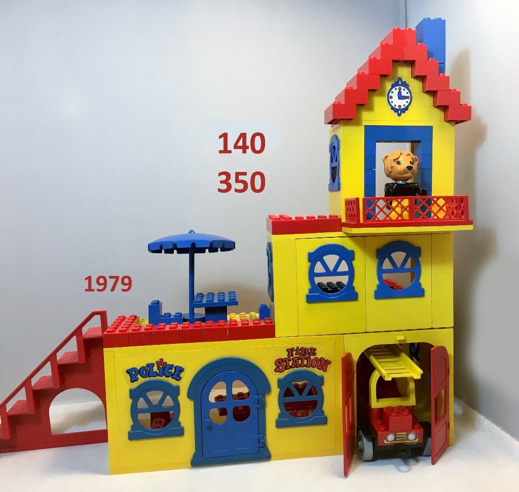Lego Fabuland 140 / 350 Town Hall, Overige thema's, Lego, Compleet, Ophalen of Verzenden