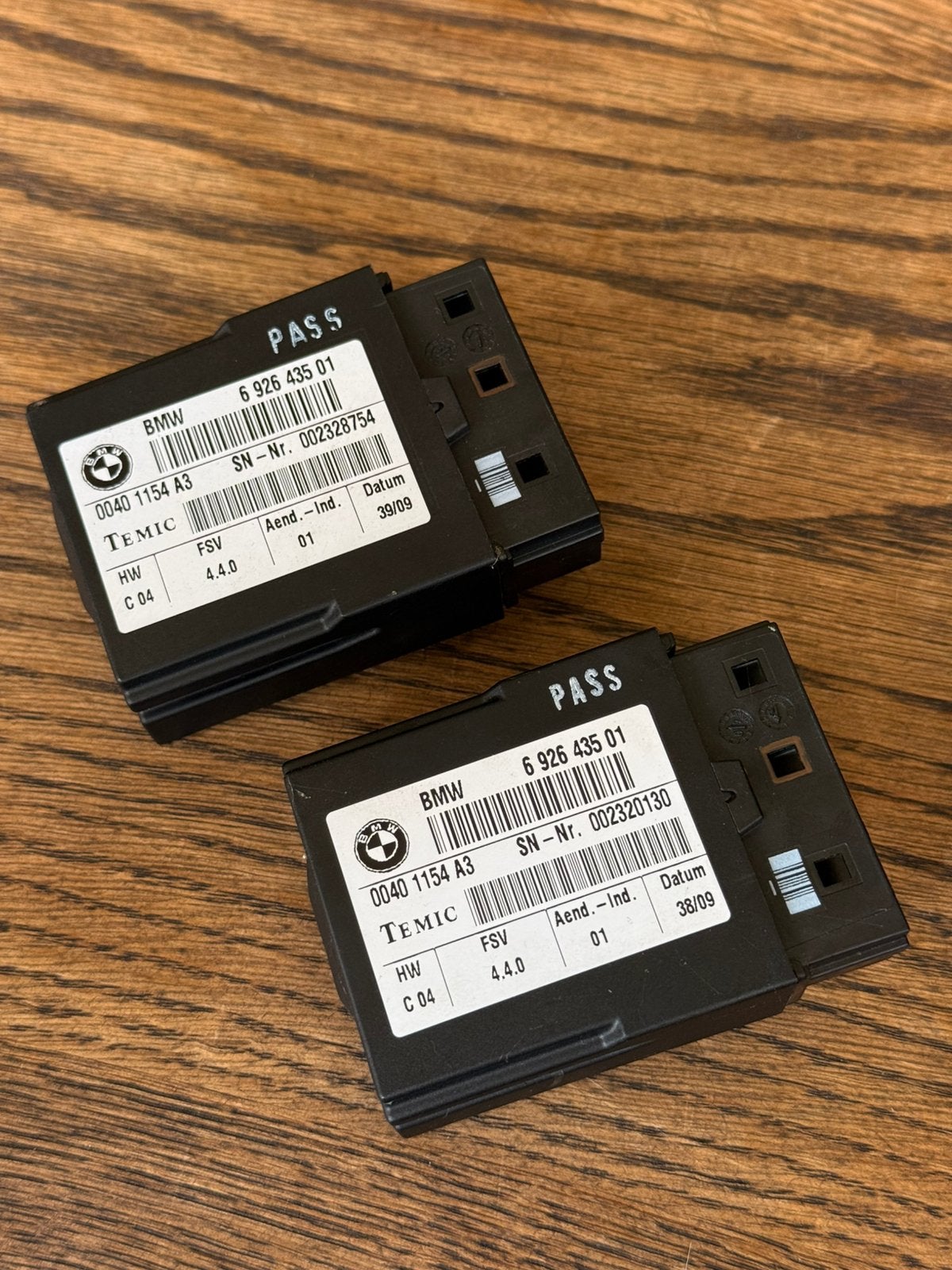 2x Stoelverwarming Module BMW/Mini, Auto-onderdelen, Ophalen of Verzenden, Gebruikt, BMW