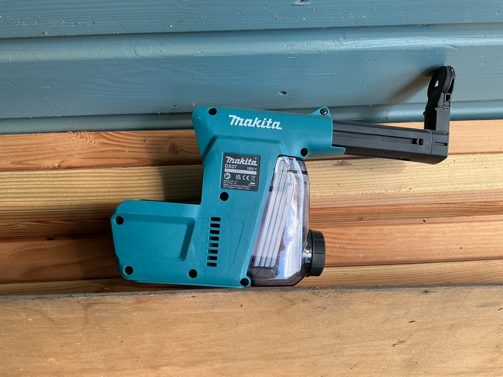 Makita DX07, Ophalen, Boor- en/of Breekhamer
