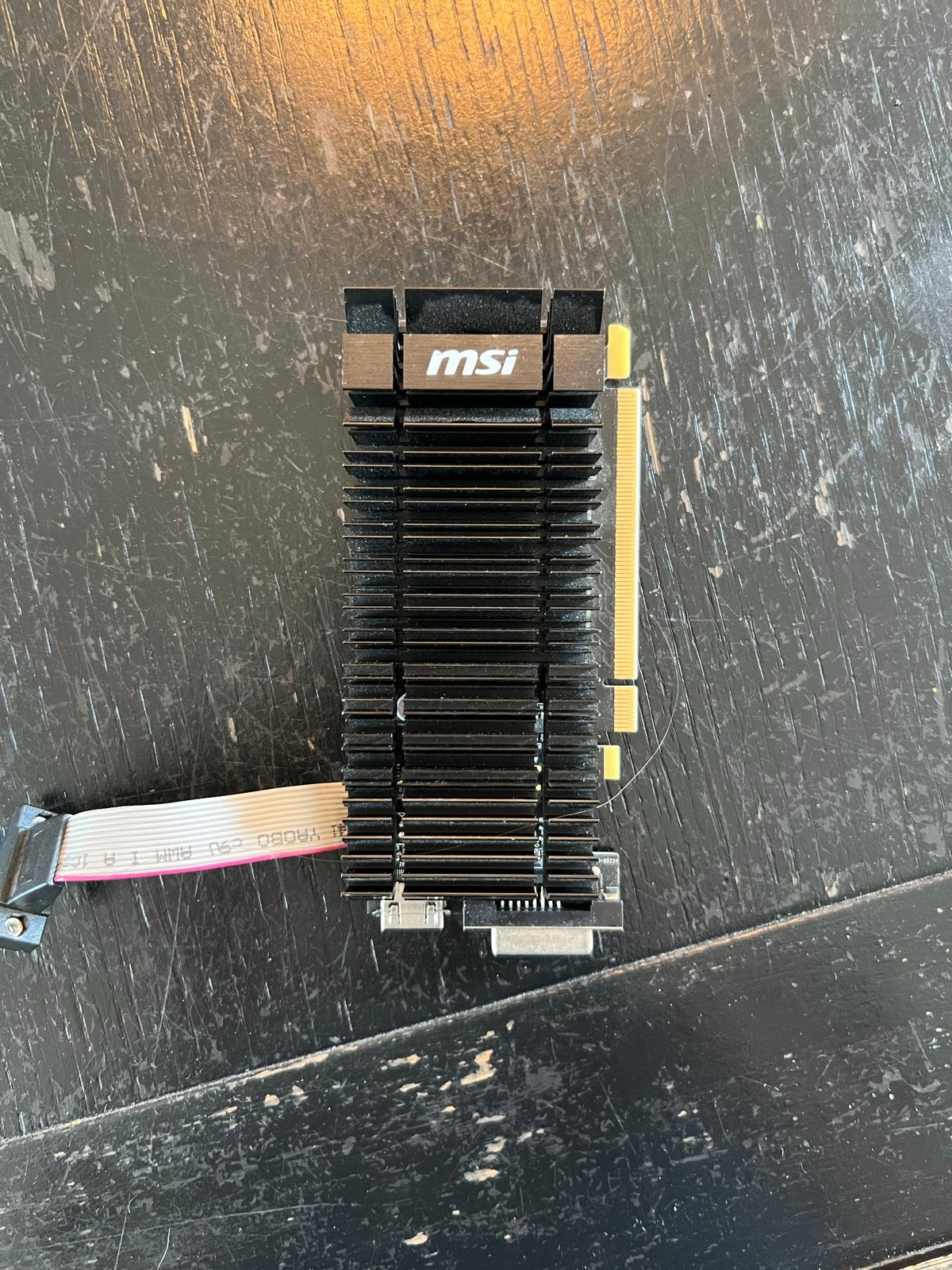 MSI GeForce GT 730 2GB DDR3 Videokaart - Werkend, Computers en Software, Videokaarten, HDMI, GDDR3, Ophalen of Verzenden, Zo goed als nieuw