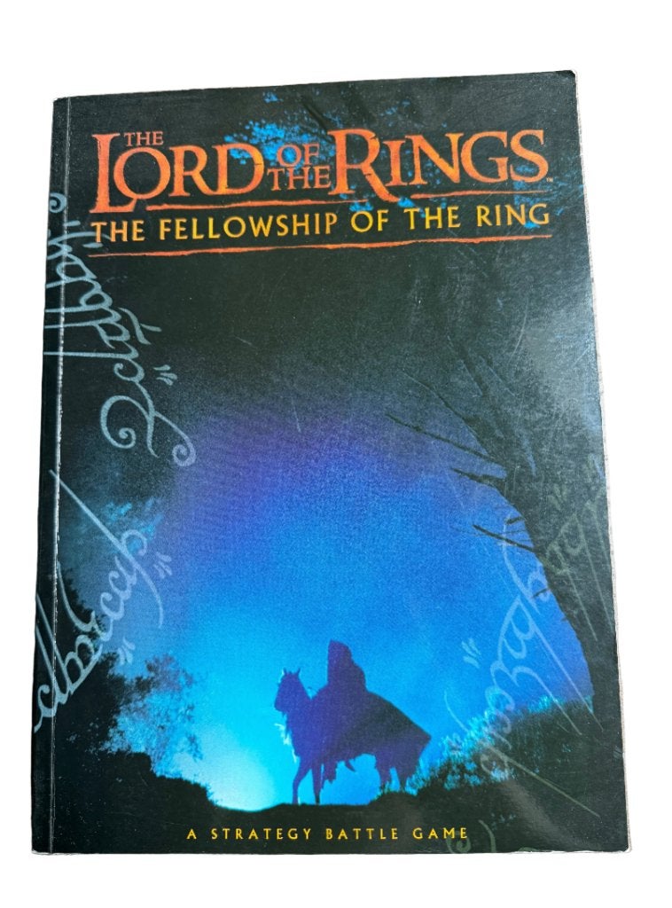 Warhammer MESBG The Fellowship of the Ring Rulebook, ., Warhammer, Ophalen of Verzenden, Zo goed als nieuw