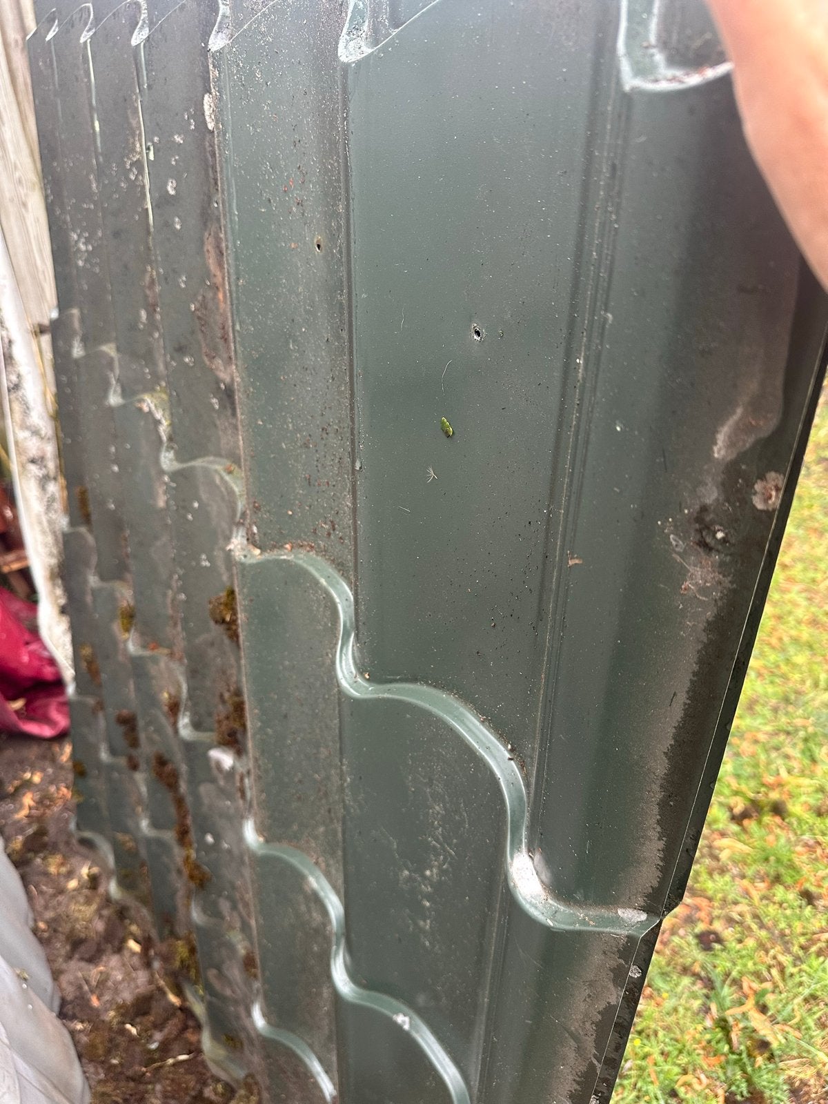 Metalen dakpanplaten voor diverse toepassingen 120x150cm, Doe-het-zelf en Verbouw, Dakpannen en Dakbedekking, Gebruikt, Overige kleuren