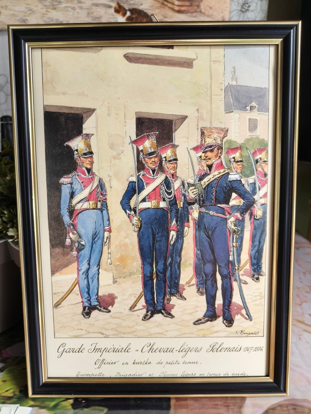 Garde Impériale - Chevau-légers Polonais 1807-1814, Verzamelen, Ophalen of Verzenden, Landmacht, Nederland, Foto of Poster