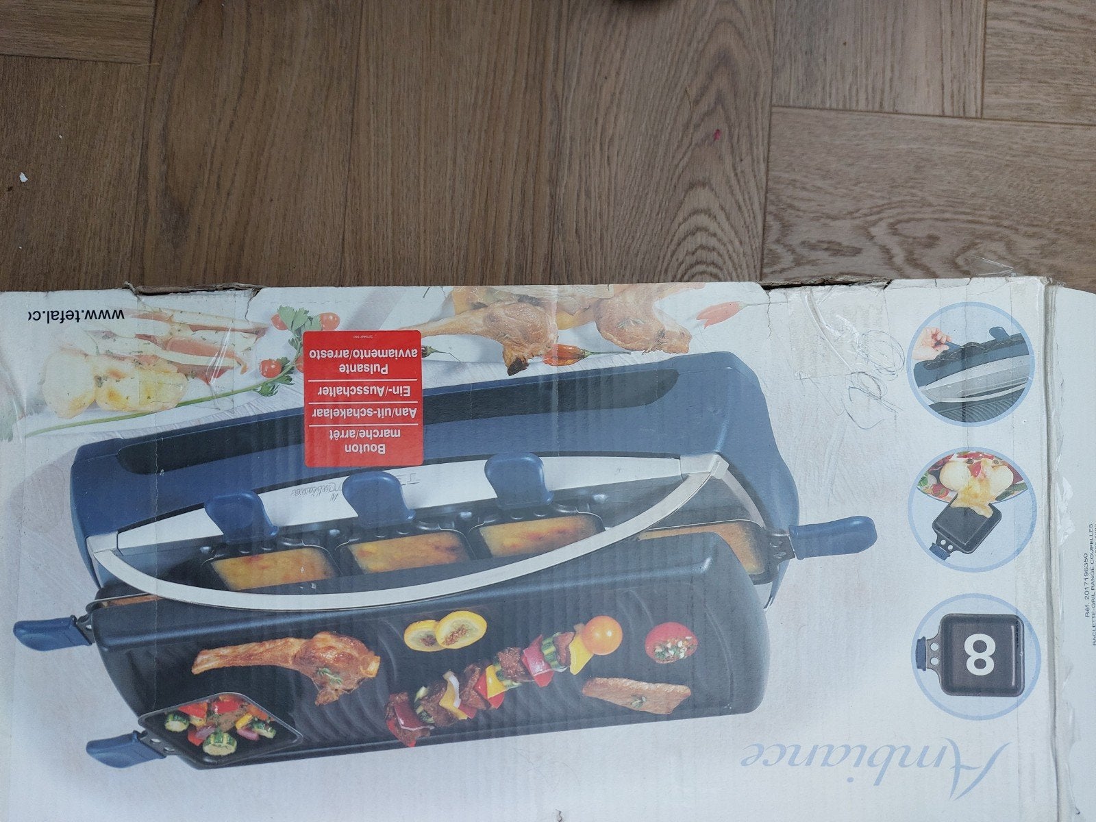 Tefal Ambiance Raclette Grill - 8 personen