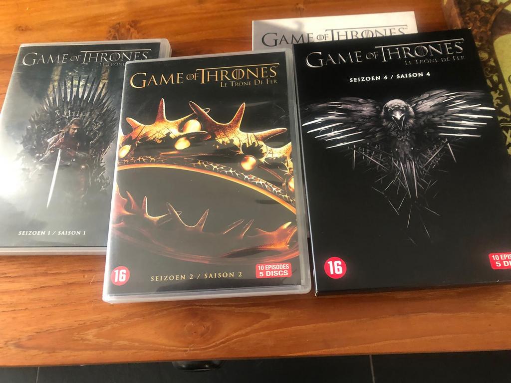 Game of thrones dvd’s, Vanaf 16 jaar, Ophalen of Verzenden, Zo goed als nieuw, Vampiers of Zombies