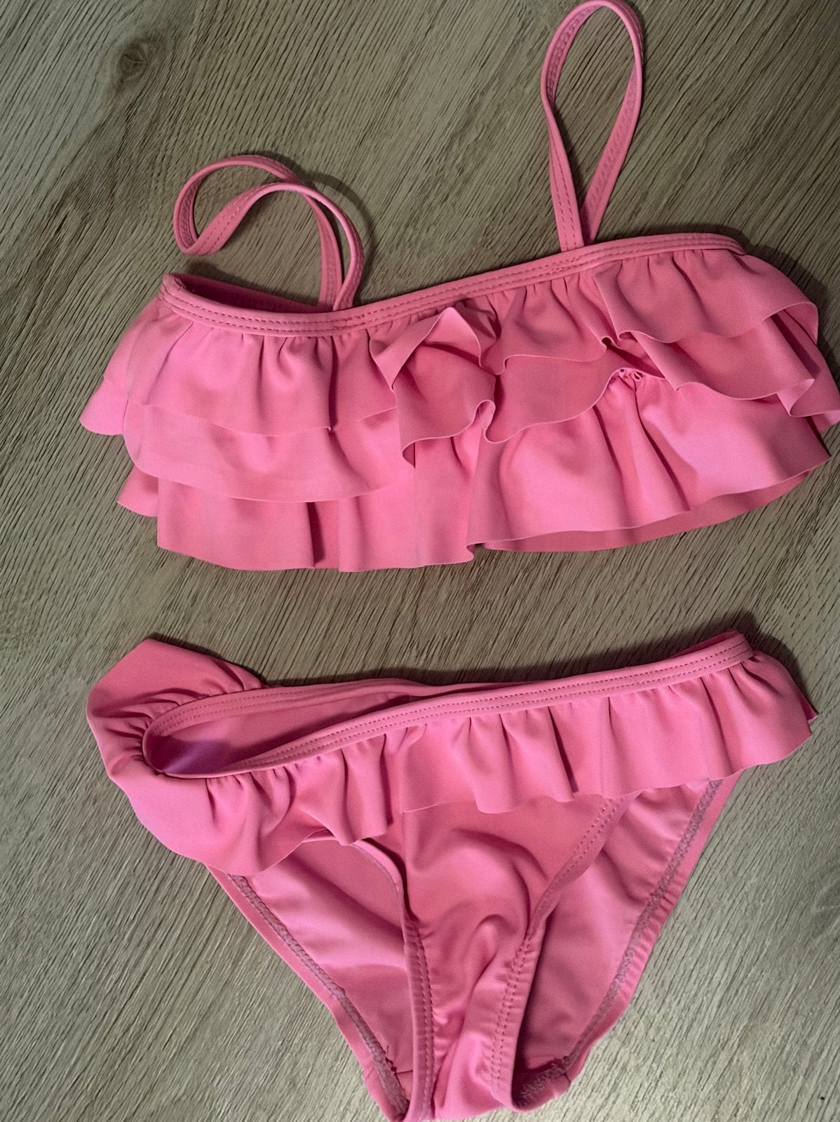Hema Meisjes Bikini Maat 110/116 (valt als 104), Kinderen en Baby's, Kinderkleding | Kinder-zwemkleding, Gebruikt, Maat 104, Bikiniset