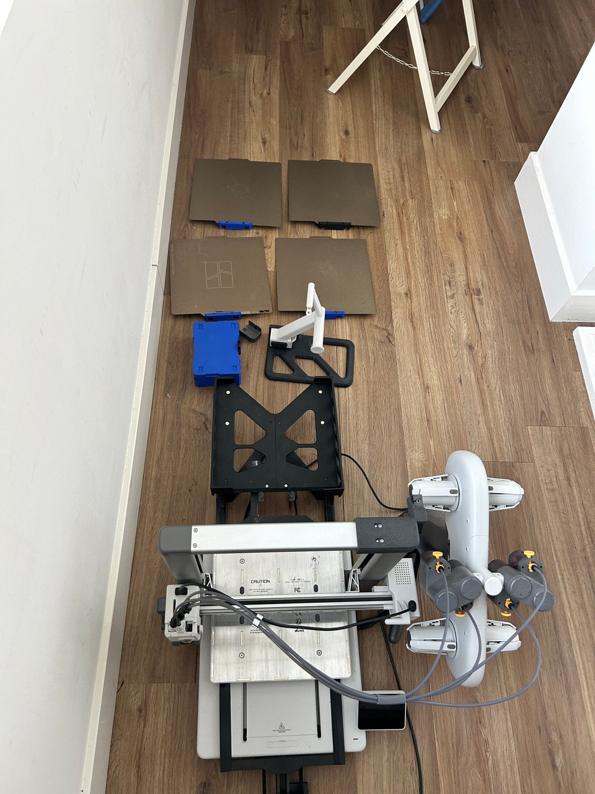Bambu Lab A1 Combo + AMS Lite + PrintFlow3D platenwisselaar, Ophalen, Gebruikt, Ingebouwde Wi-Fi, Filament
