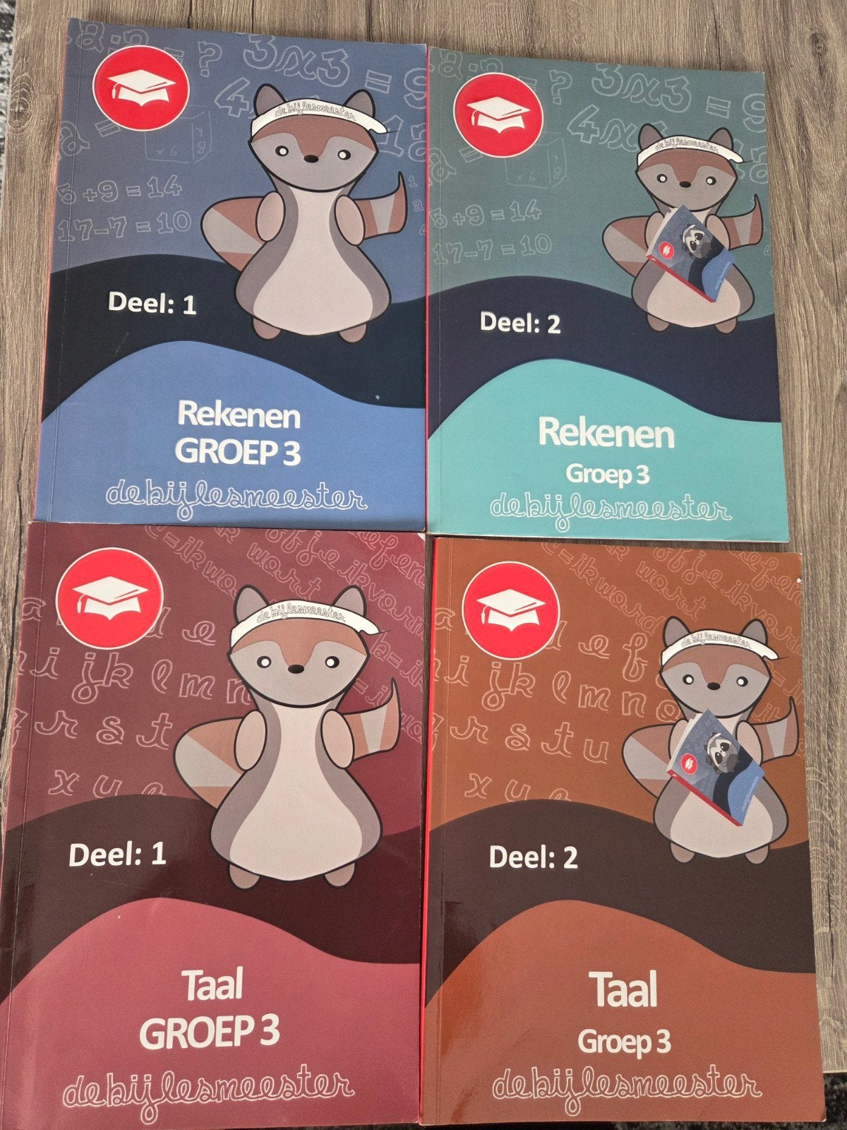 Rekenen & Taal Groep 3 - De Bijlesmeester €10euro per stuk, Ophalen of Verzenden