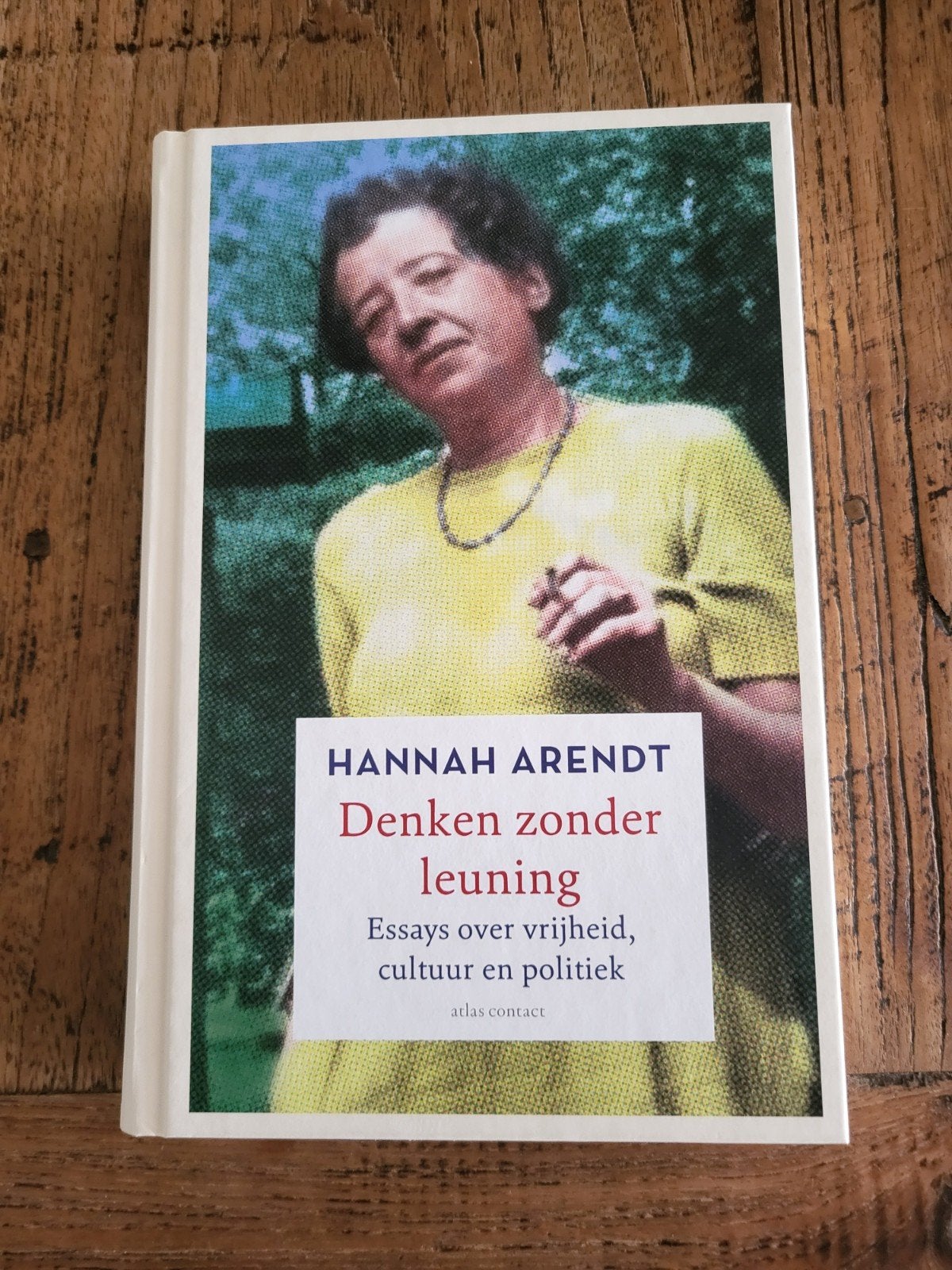 Denken zonder leuning - Hannah Arendt (Nieuwstaat), Ophalen of Verzenden, Zo goed als nieuw, Hannah Arendt
