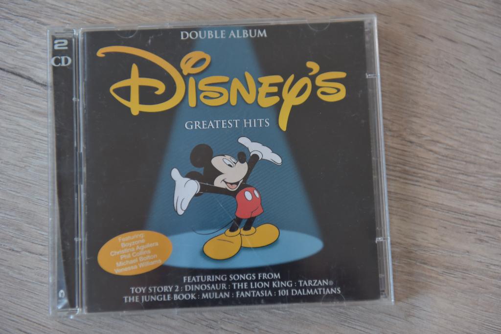 WALT DISNEY - DISNEYS GREATEST HITS 2CDbox, Cd's en Dvd's, Verzenden, Zo goed als nieuw, Boxset
