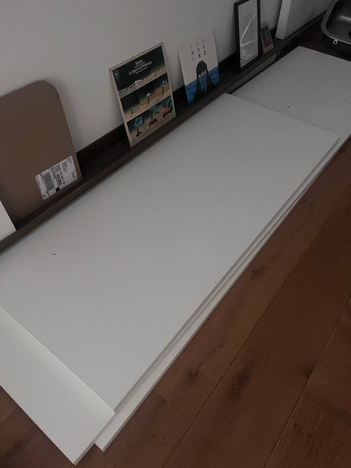 Aanrechtbladen wit en wasbak, Overige typen, Ophalen, Gebruikt, IKEA