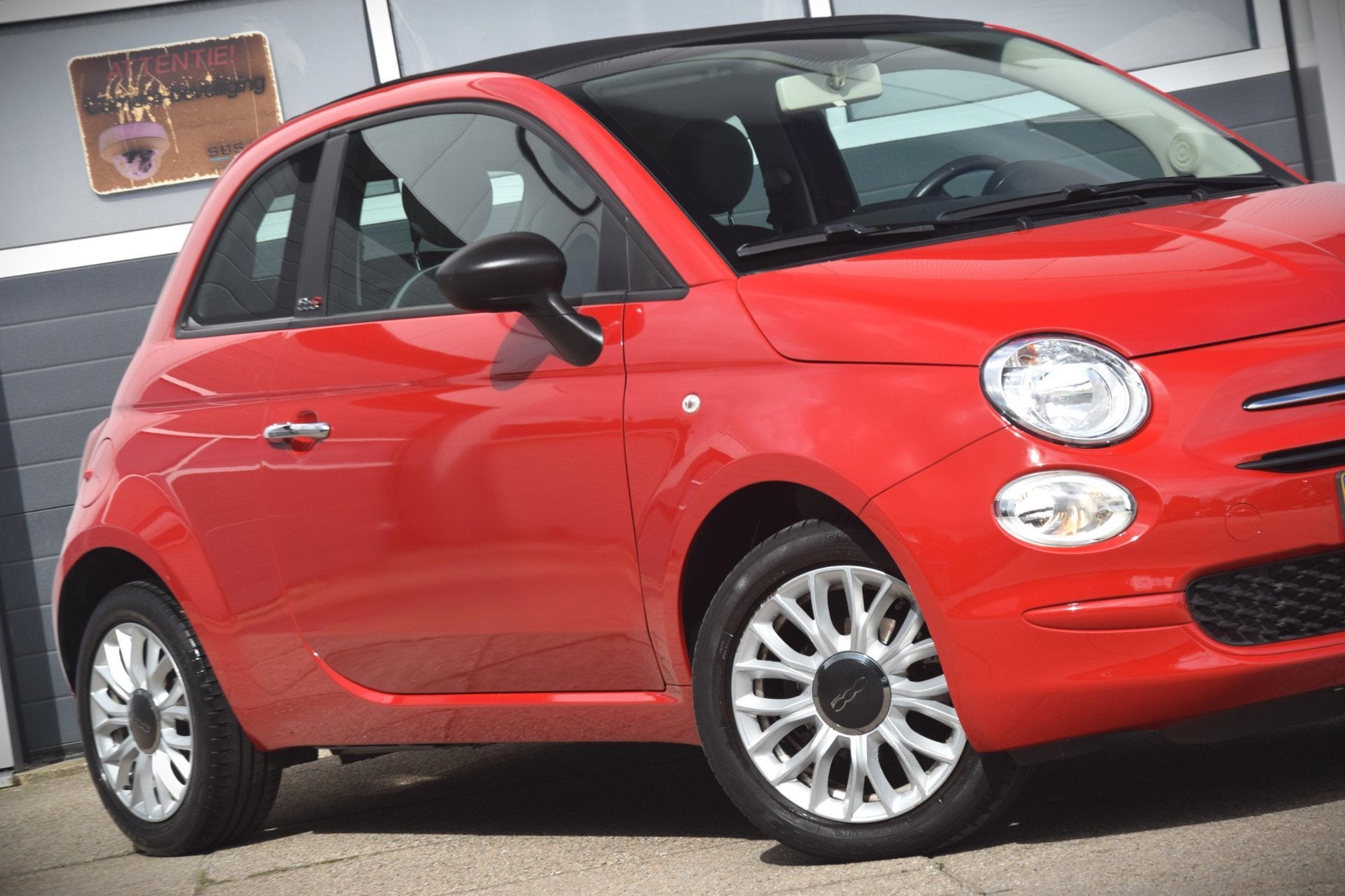 Fiat 500 C 1.2 Young 500c cabrio NL auto ! Nieuwe distributi, Auto's, Voorwielaandrijving, Stof, Gebruikt, 4 cilinders