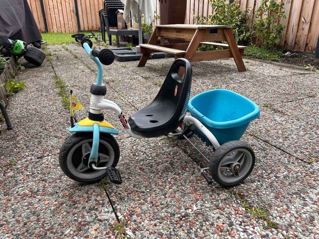 Puky driewieler met verstekbare duwstang, Ophalen, Gebruikt, Loopfiets