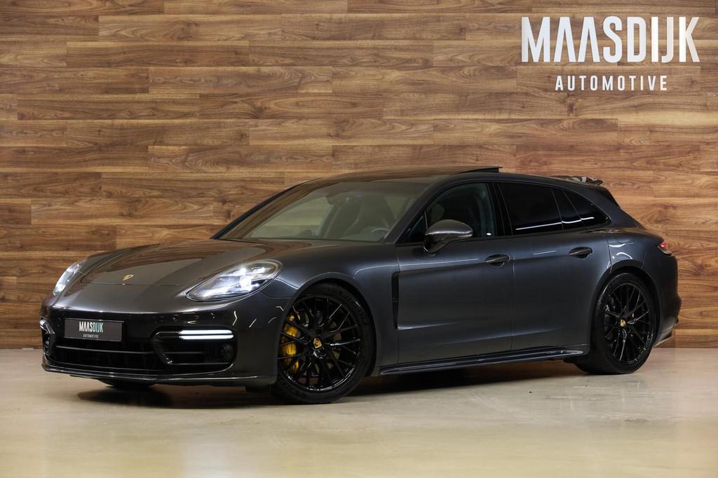 Porsche Panamera Sport Turismo 2.9 4 E-Hybrid|Platinum|Pano|, Auto's, Porsche, Automaat, Gebruikt, Zwart, 48 km/l