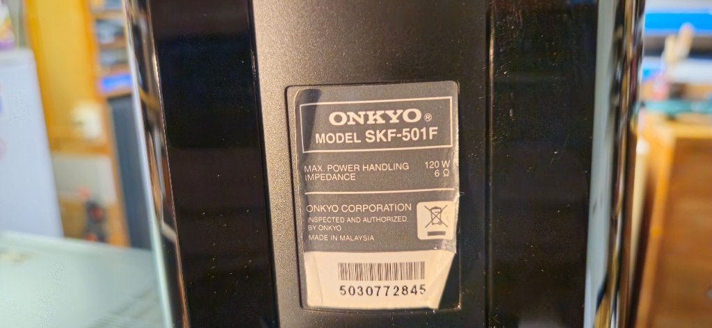 ONKYO DR-S501 DVD RECEIVER incl. 2.1 speakers, Ophalen, Overige systemen, Zo goed als nieuw, 60 tot 120 watt