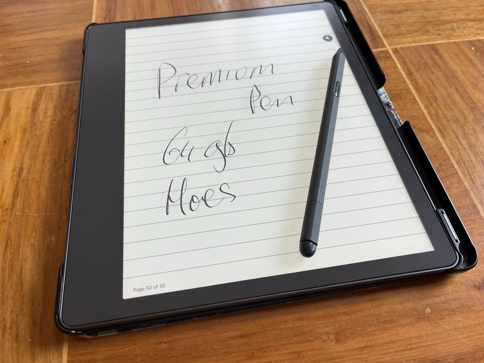 Kindle Scribe Premium Pen 64GB met hoes, Bluetooth, Ophalen of Verzenden, Zo goed als nieuw, 10 inch of meer
