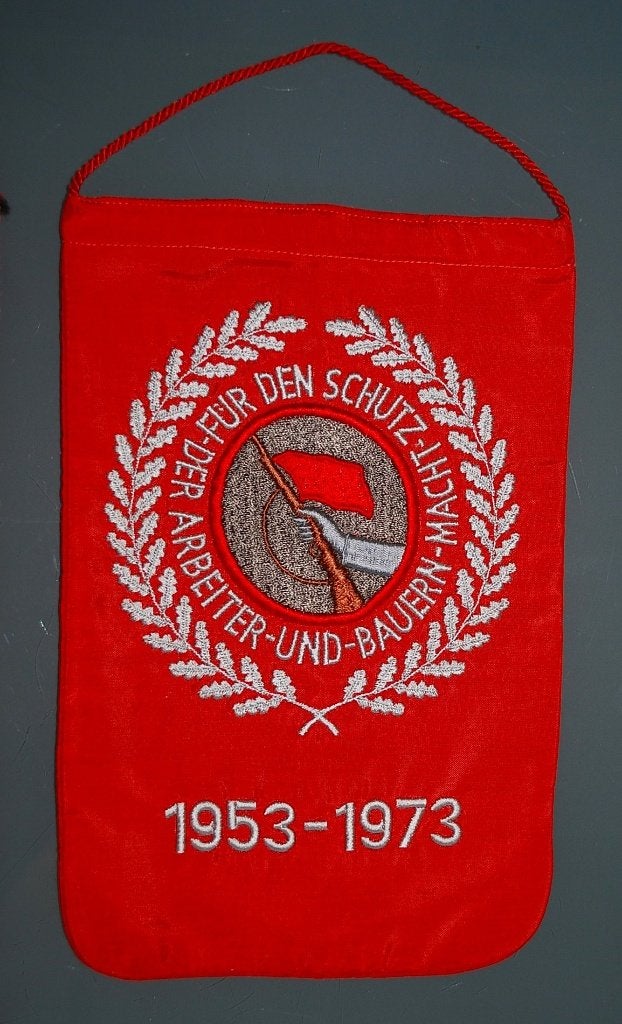 DDR Vaandel vlag 3 stuks Duitse Democratische Republiek, Antiek en Kunst, Curiosa en Brocante, Ophalen of Verzenden